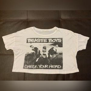 Beastie Boys Check Your Head Crop Top Tshirt